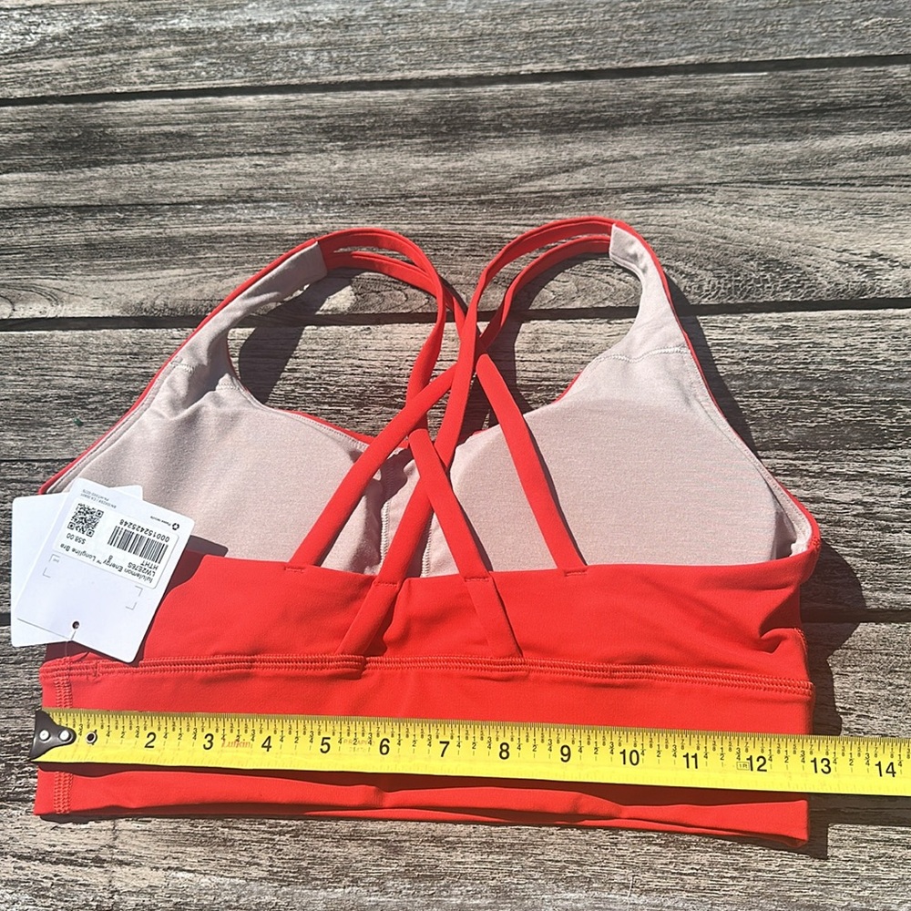 Lululemon Energy Longline Bra Medium Support, B–D Cups
Hot Heat size 8 NWT - Picture 4 of 8